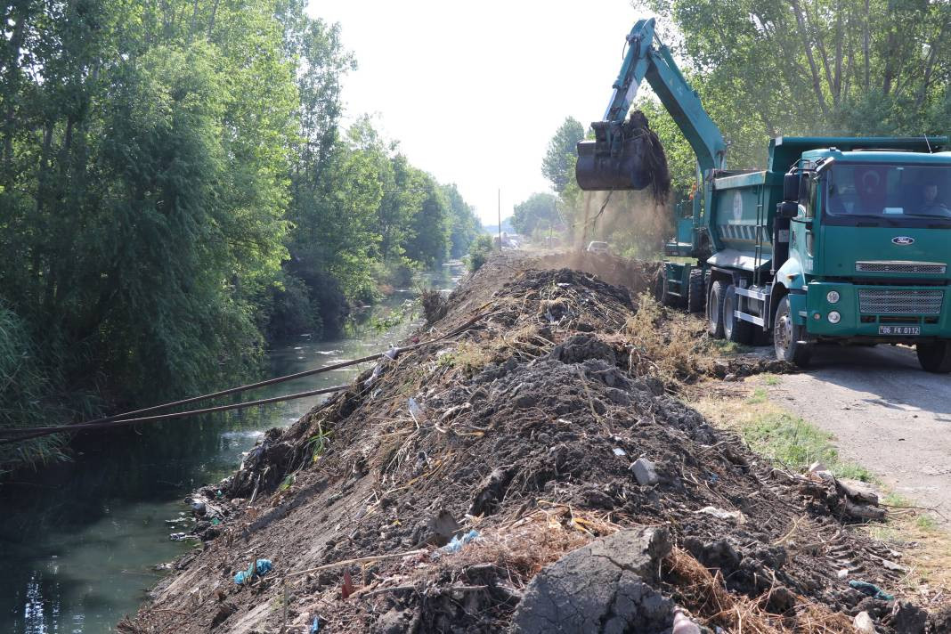 Bayır Deresi temizlendi: Kirliliğiyle gündeme gelmişti - Resim: 2